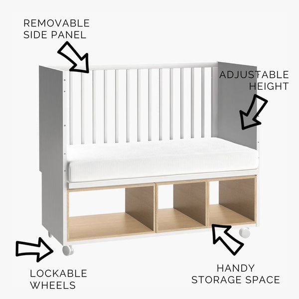 4You Cot / Co-Sleeper - 60x120.