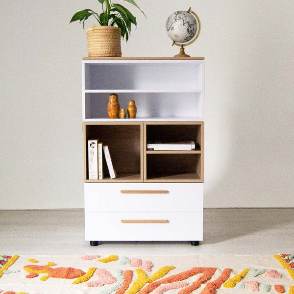Tom Tom Bookcase - White.