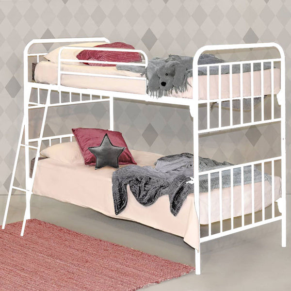 Mia Double Bunk - White