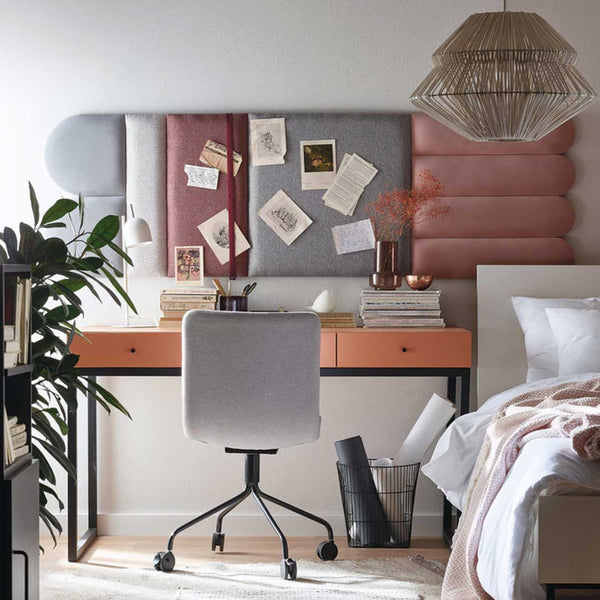 Soform Oval Panels - Pink / Grey - Large