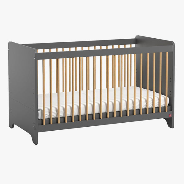 Leaf Cot Bed (70X140) - Graphite.